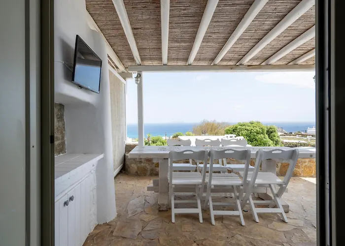 Nyaraló Manolia Luxury Private House By Mykonian Kazarte