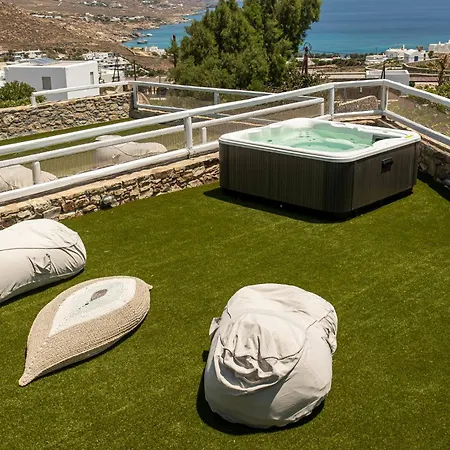 Manolia Luxury Private House By Mykonian Kazarte بيت للعطل *