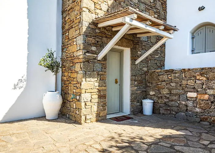 Dom wakacyjny Manolia Luxury Private House By Mykonian Kazarte *